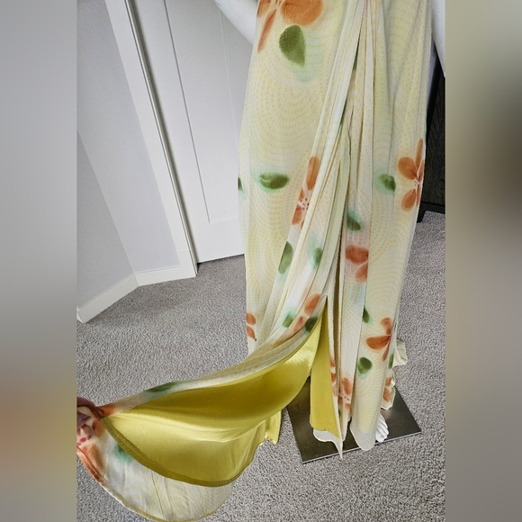 EUC Size 8 Flawless Silk Backless Gown - Picture 10 of 11